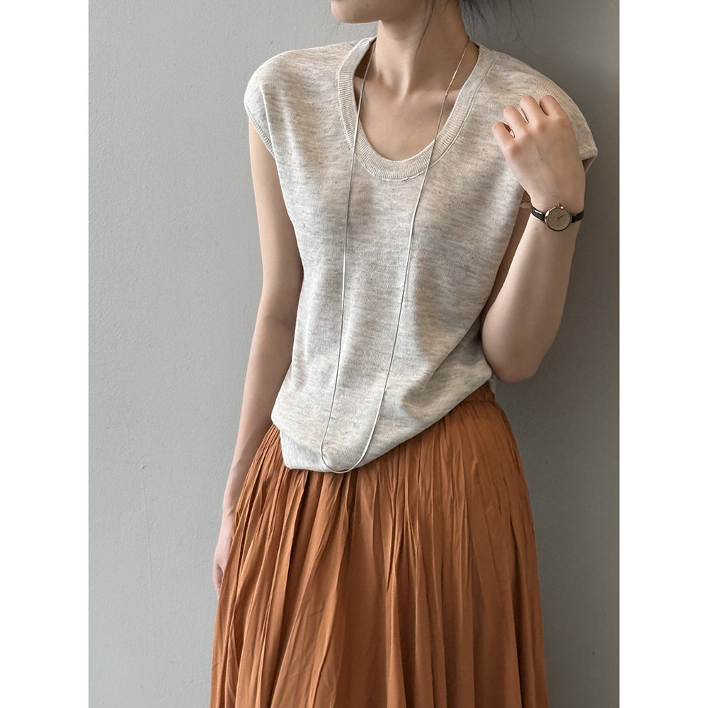 Dame afslappet kortærmet T-shirt lavet af kvalitets økologisk bomuld Stilla