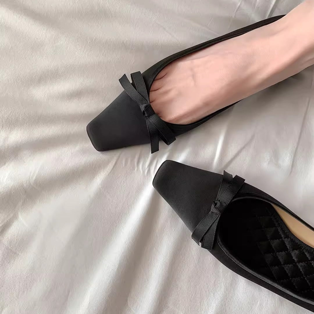 Dame Elegant Bue-Detalje Spidssko Stilla