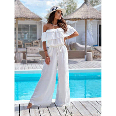 Dame Off-Shoulder Bred Ben Jumpsuit Stilla