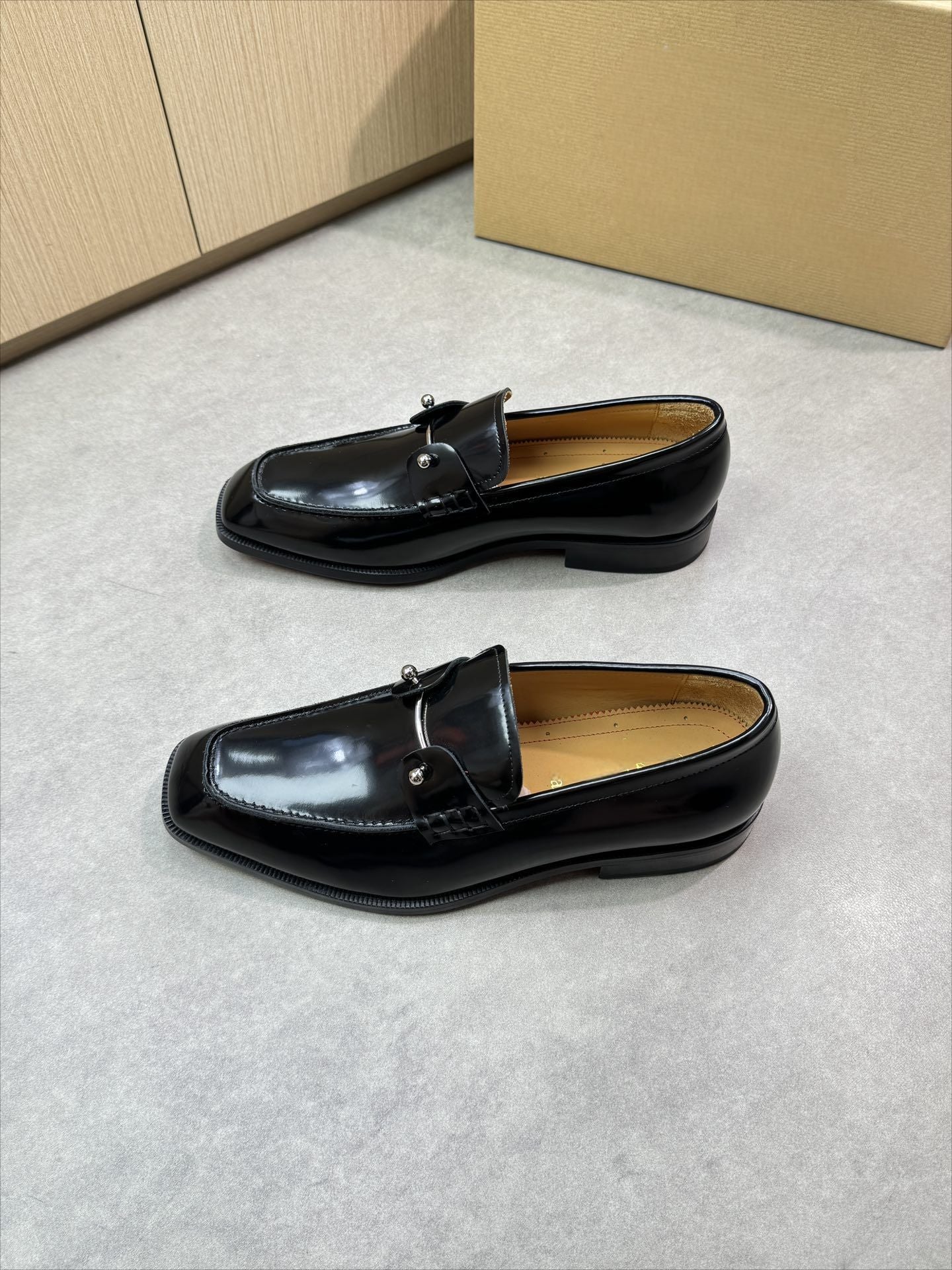 Herre polerede Dress Oxfords Stilla