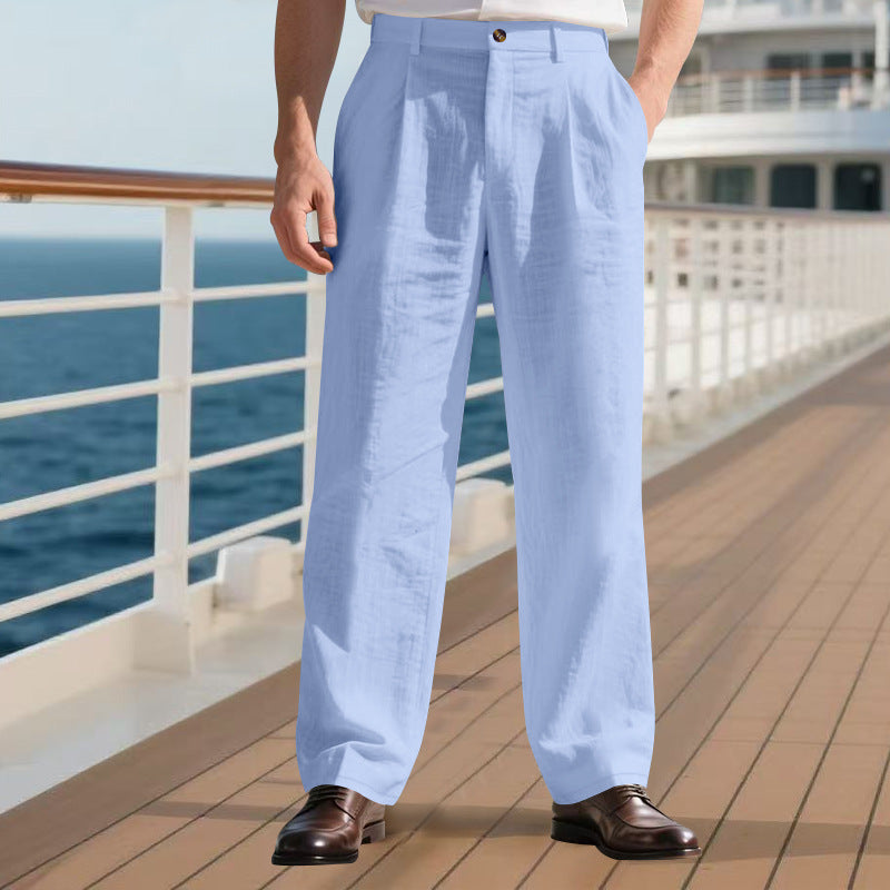 Herre elegante chinoshorts med høj komfort og praktiske lommer Stilla