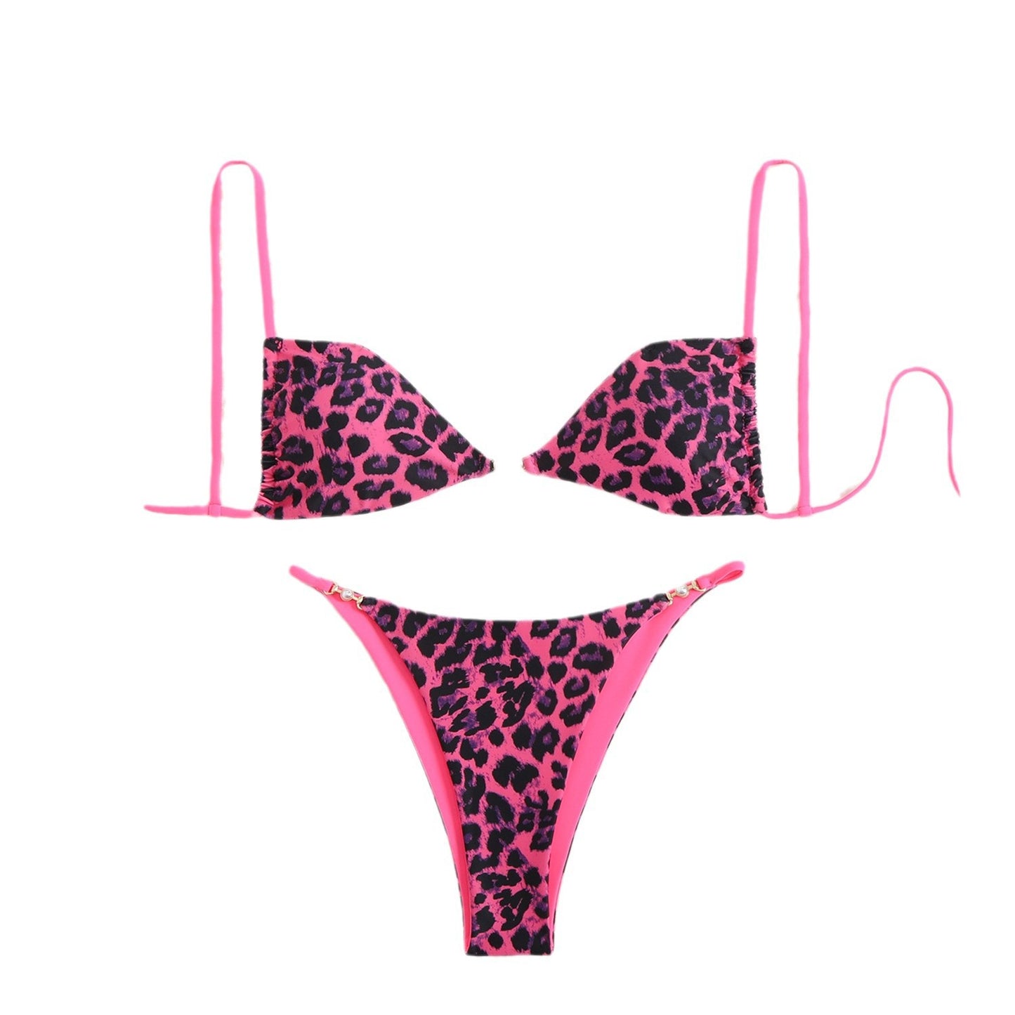 Dame Dyrtryk Push-Up Bikini Sæt Stilla