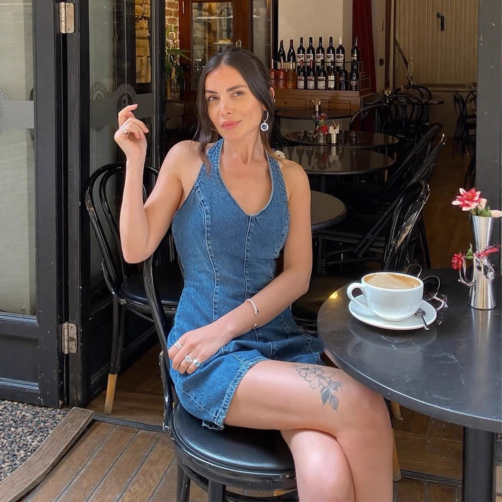 Dame Denim Overall Stilla