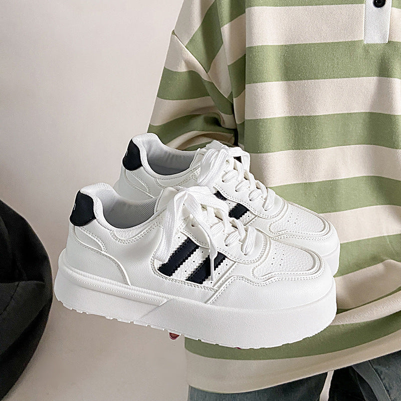 Dame Chunky Platform Sneakers med åndbart overflade og komfortabelt fodseng Stilla
