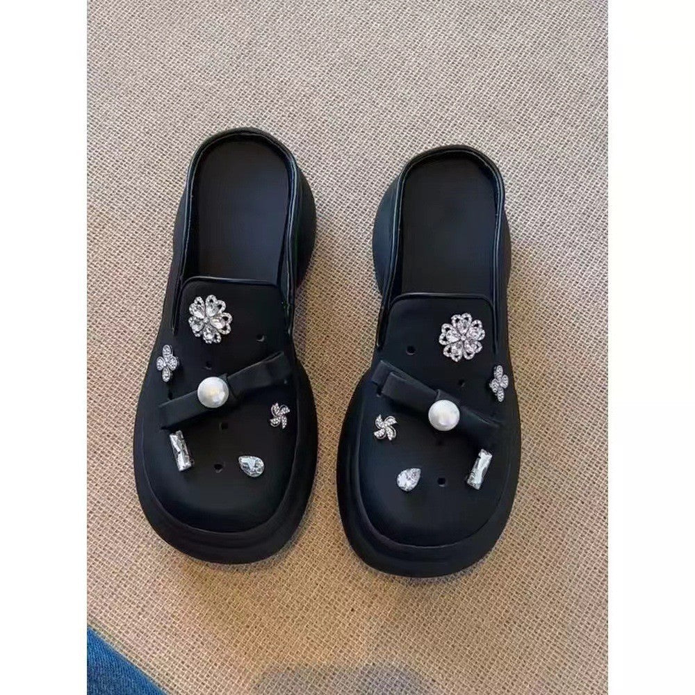 Dame Dekorative Chunky Clogs Stilla