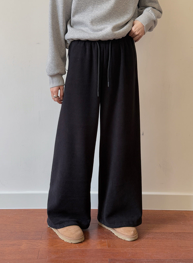 Dame afslappet fritidbukser med elastisk talje og blødt materiale Stilla