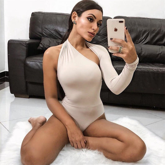 Dame En-skulder Bodysuit Stilla