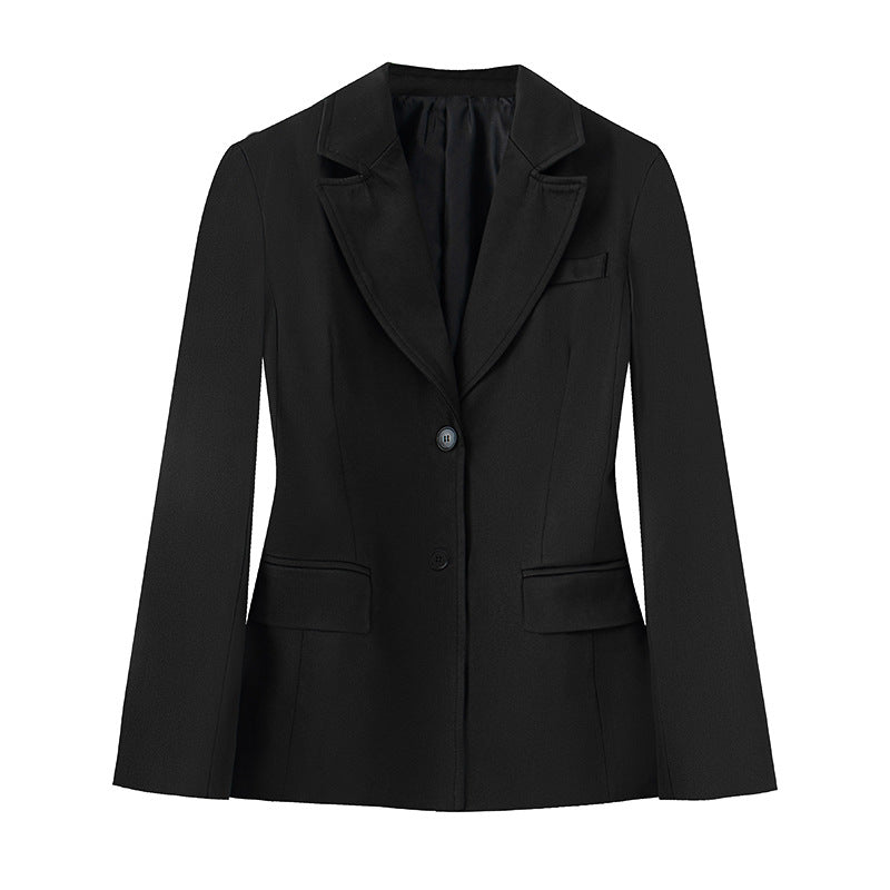 Dame elegant blazerjakke med struktureret design og praktiske lommer Stilla