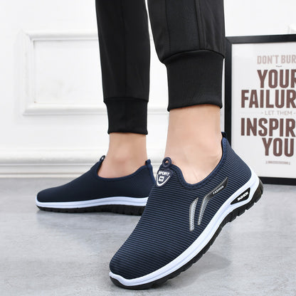 Herrer Sporty Slip-On Sneakers Stilla