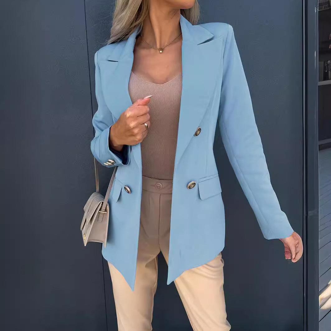 Dame elegant blazer i klassisk snit Stilla