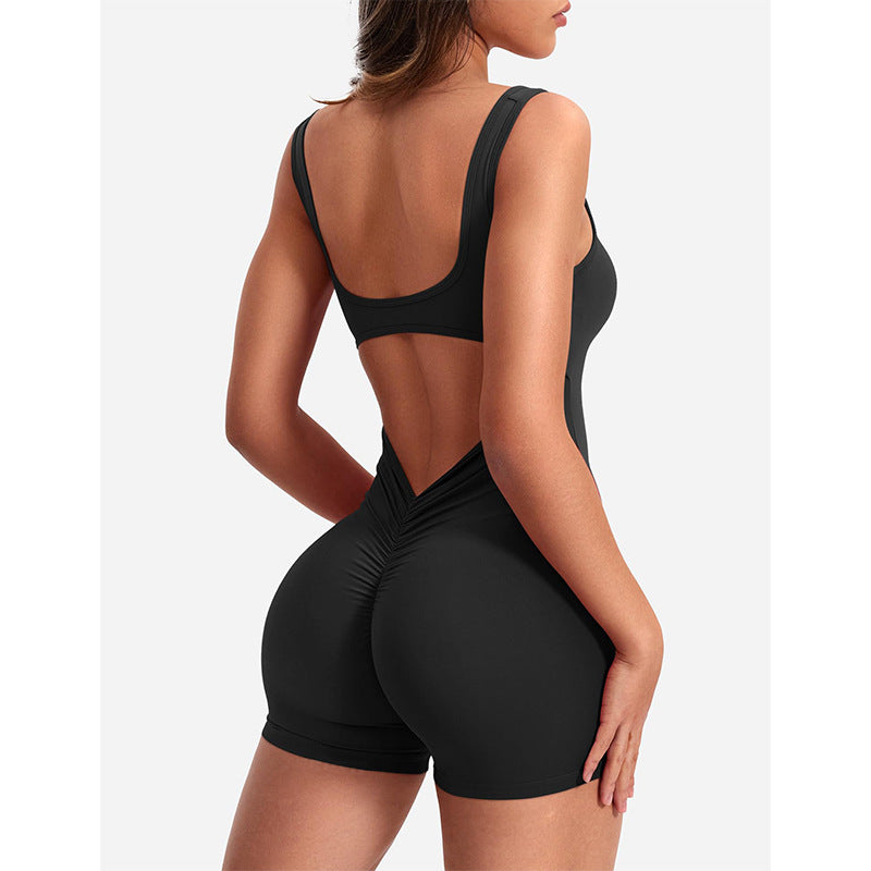 Dame Sporty Jumpsuit med rygudskæring Stilla