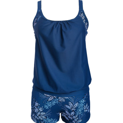 Dame Tankini-sæt med stilfuld overdel og komfortable shorts Stilla