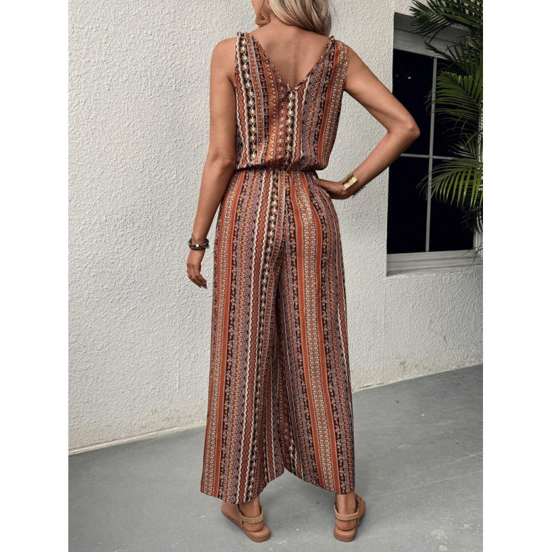 Dame Bohemian Palazzo Jumpsuit Stilla