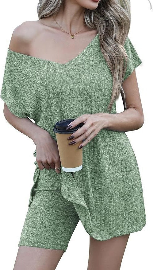 Dame Oversized Jumpsuit med kort ben og flydende snit Stilla