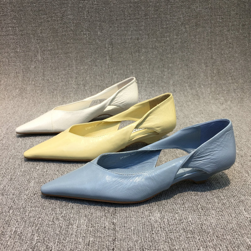 Dame Elegante Ballerinaer med raffinerede Cut-Outs Stilla