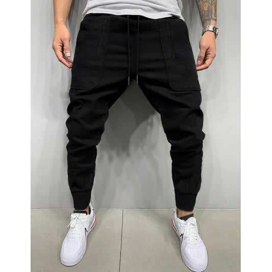 Herrer Multi-lommer Urban Cargo Joggingbukser Stilla