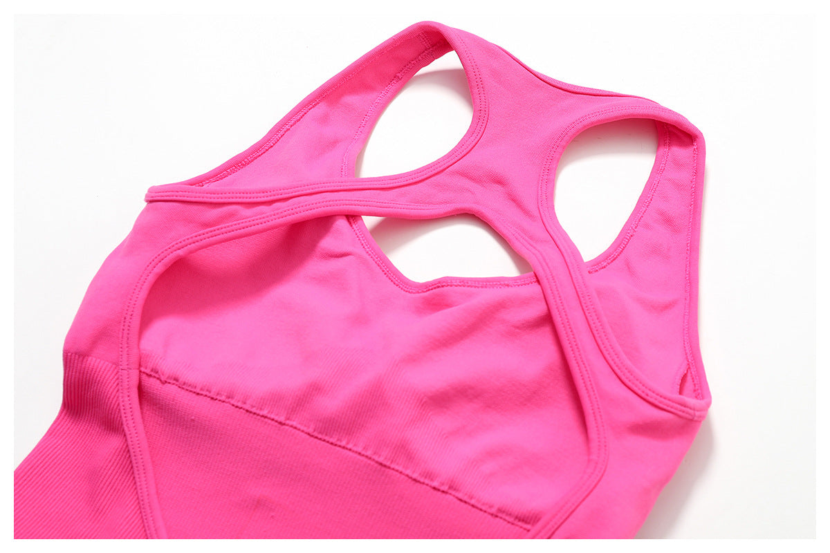 Stilla | Lifting Tight Back Yoga Bodysuit Hurtigttørrende Éndelt Sportsfitness Yoga Tøj