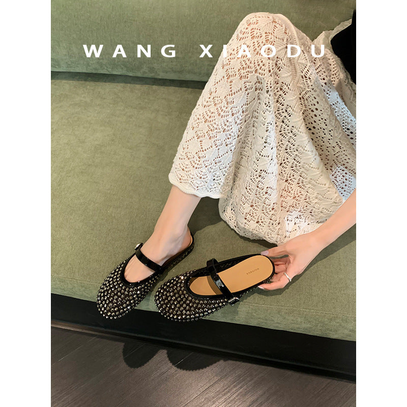 Dame Dekorative Nitter Slip-On Mules Stilla