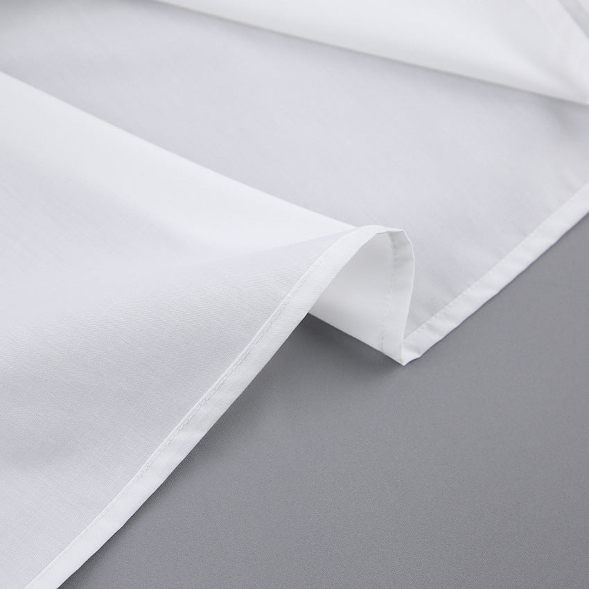 Dame Elegant Bluse med voluminøse Ærmer og moderne Krave Stilla