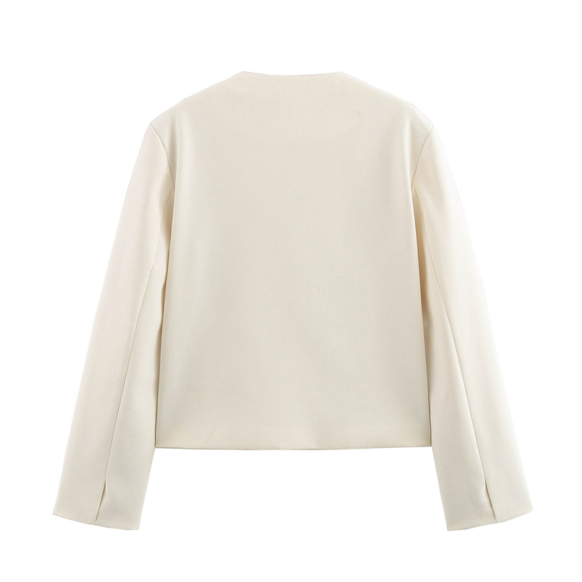 Dame elegant Bouclejakke med moderne snit og integrerede lommer Stilla