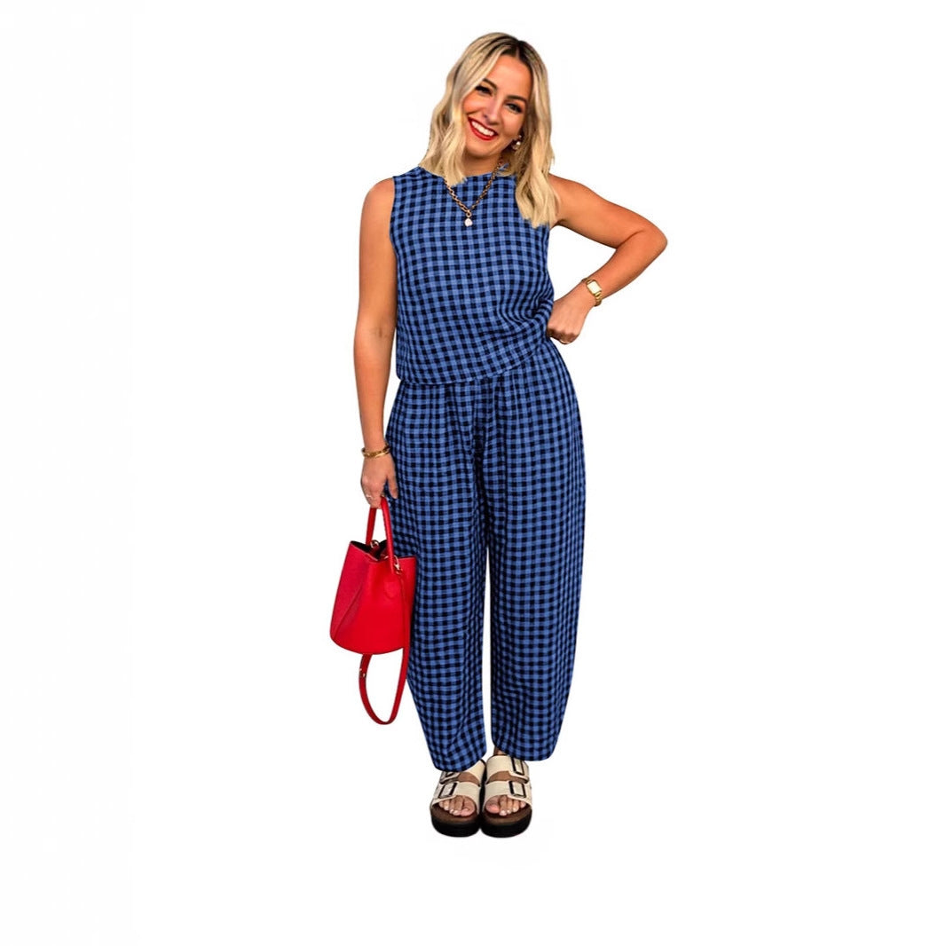 Dame Ternet Jumpsuit med vidde snit Stilla