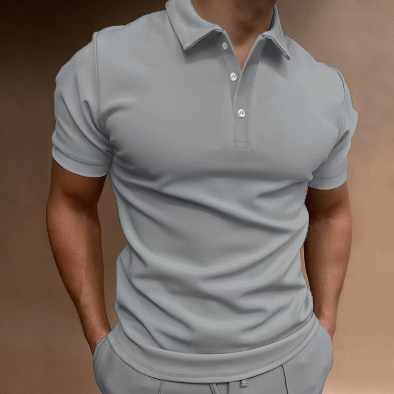 Herrer polo shirt med figursyet snit og åndbare egenskaber Stilla
