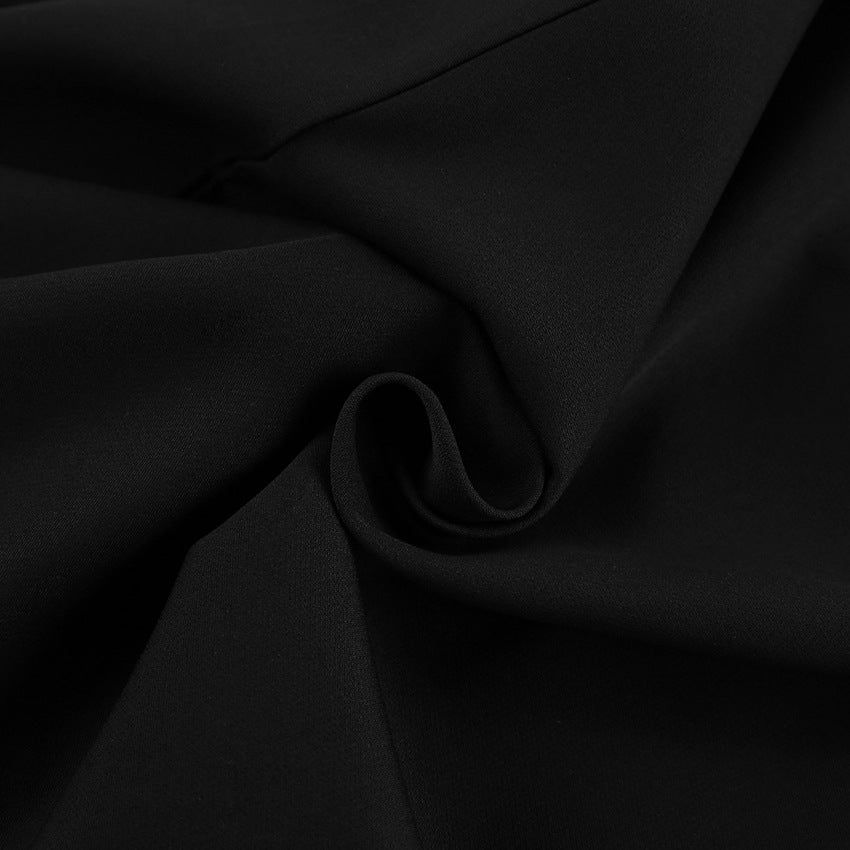 Dame elegant bred bukser med moderne krydsbånds-udseende og høje lommer Stilla