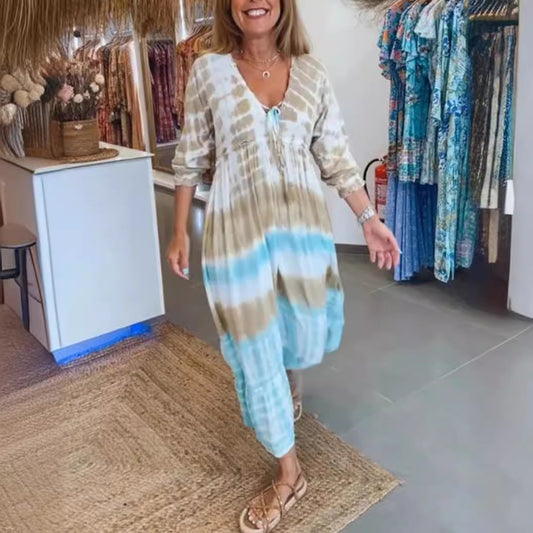 Dame afslappet strandkjole Stilla