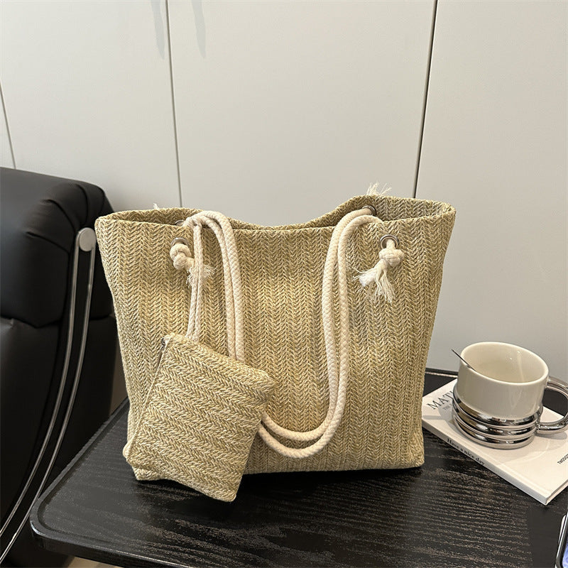 Femme Vævet Tote Bag Stilla