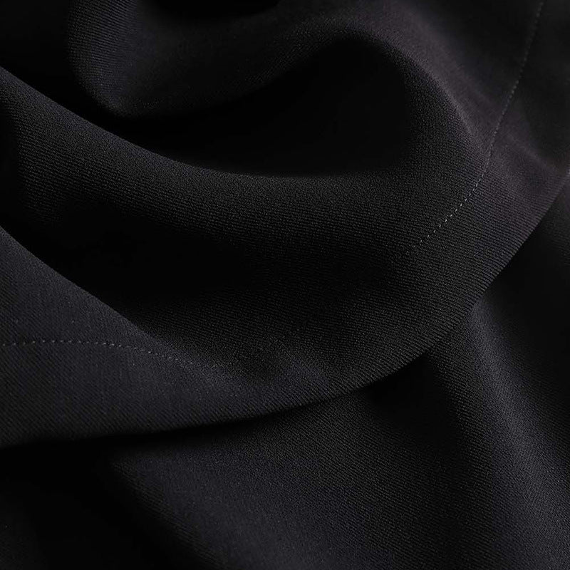 Dame elegant høj talje palazzo bukser med side lommer og lækker fald Stilla