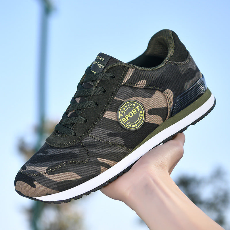 Herre Camouflage Sport Sneakers Stilla