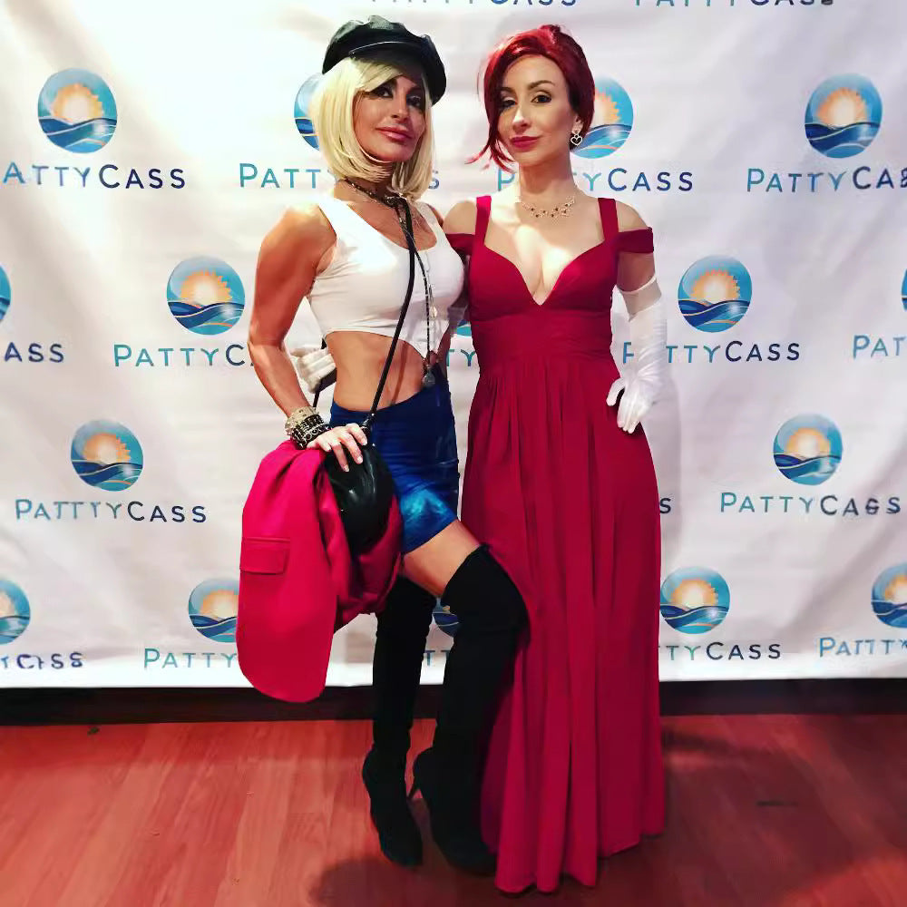 Dame Cut-Out Crop Top og Mini Skirt Sæt Stilla