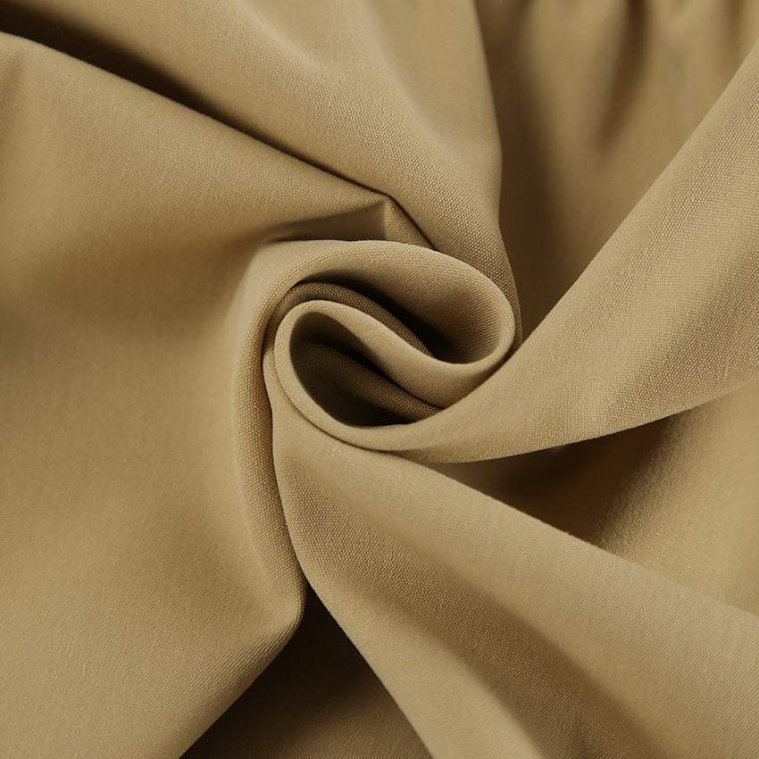 Dame strapless top med flydende snit og matchende bukser Stilla