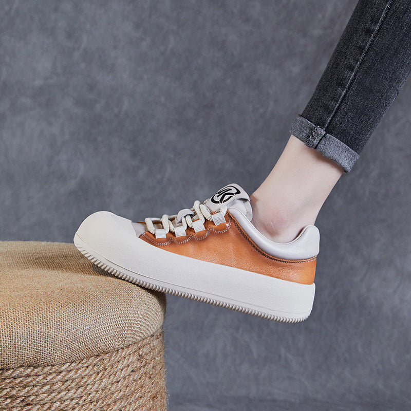 Herre Casual Platform Sneakers Stilla