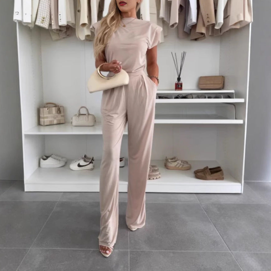Dame Elegant Jumpsuit med raffineret snit og behagelige detaljer Stilla