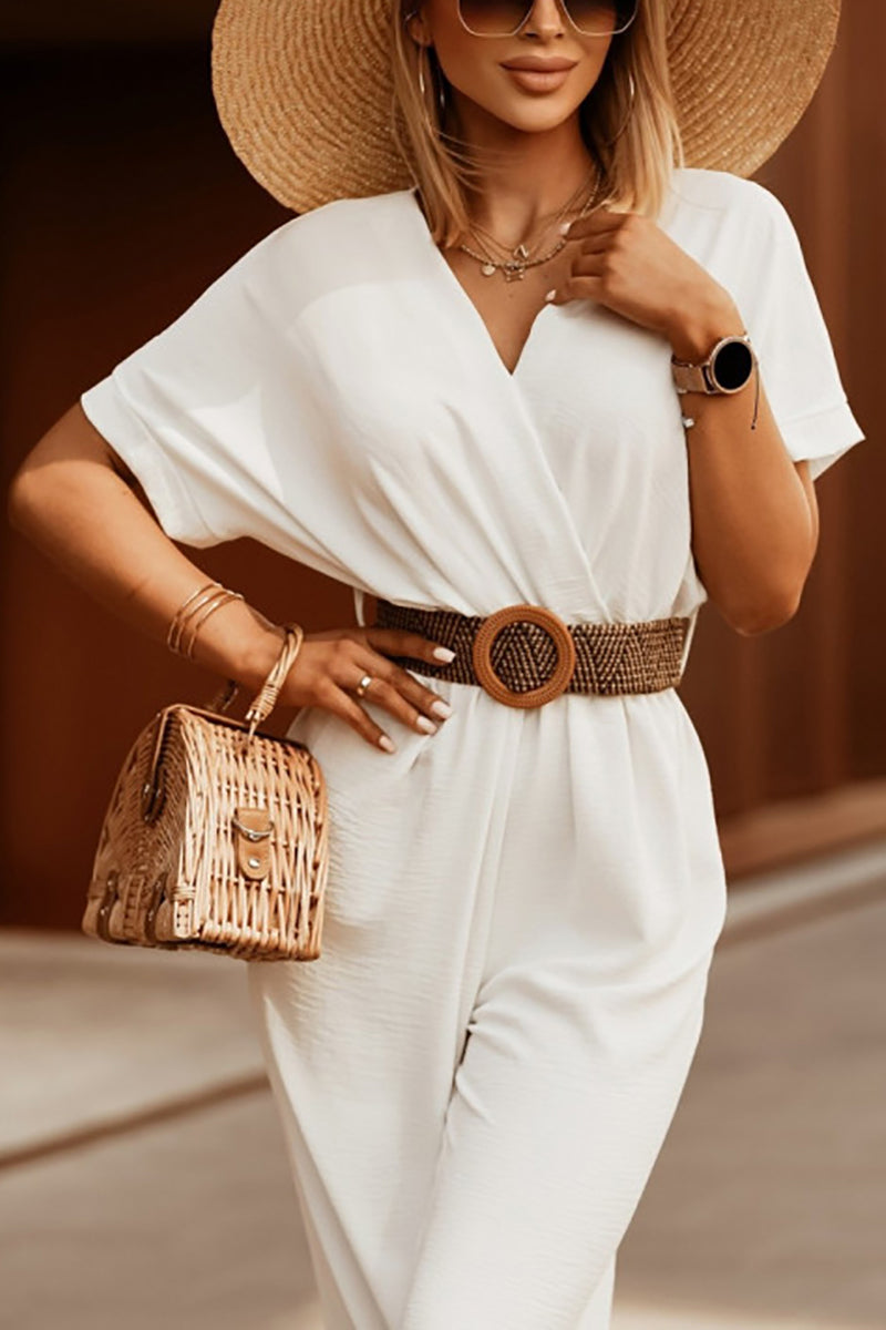 Stilla | Faux Wrap Bred Ben Jumpsuit