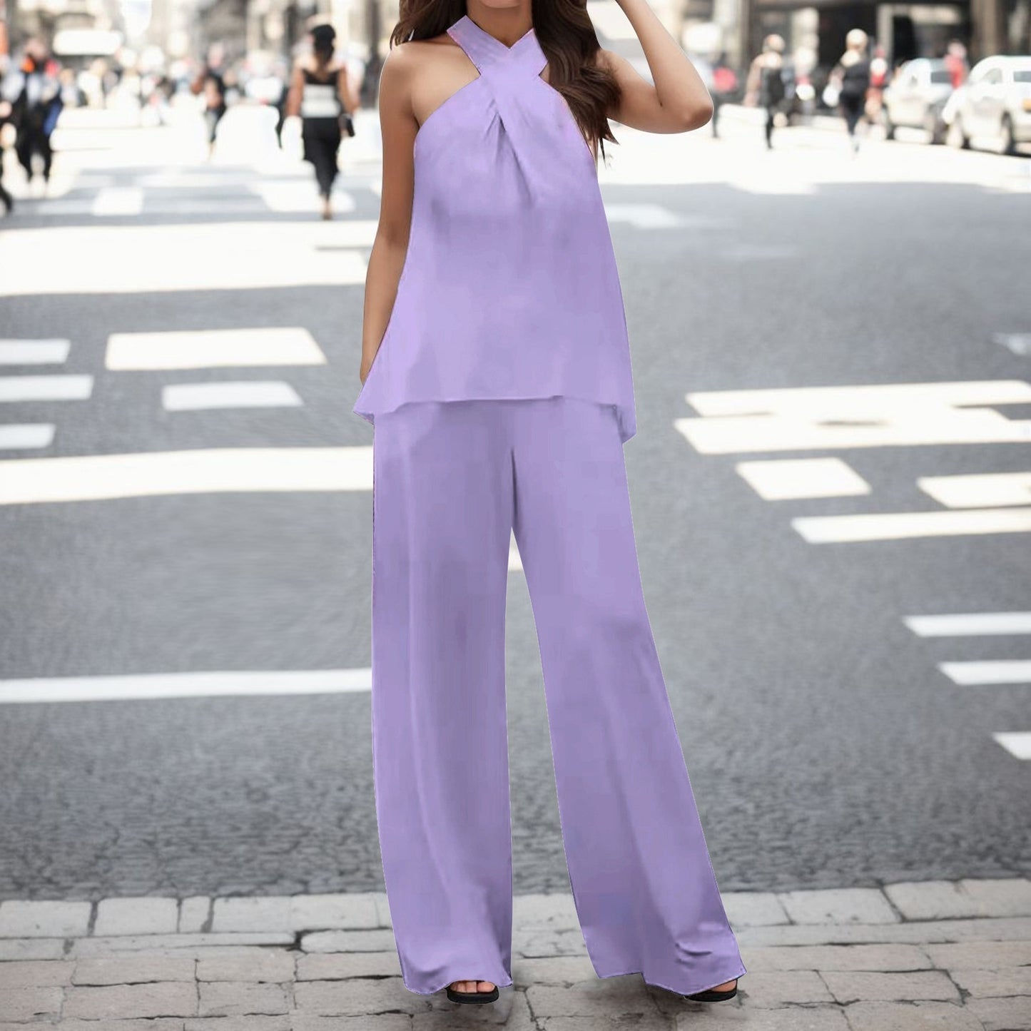 Dame Luftig og elegant Jumpsuit Stilla