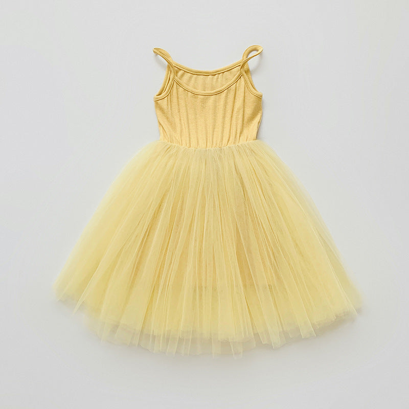 Pige Tulle Skater Dansekjole Stilla