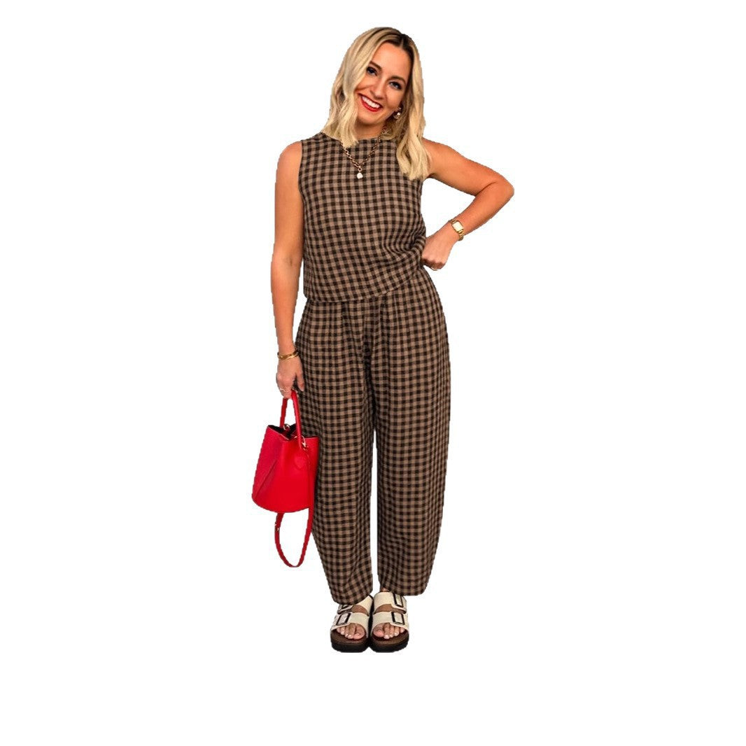 Dame Ternet Jumpsuit med vidde snit Stilla