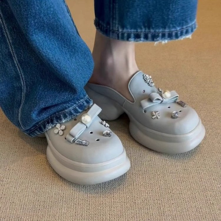 Dame Dekorative Chunky Clogs Stilla