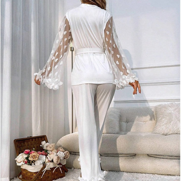 Dame Elegant Blomsterens Spids-Sovekit Stilla