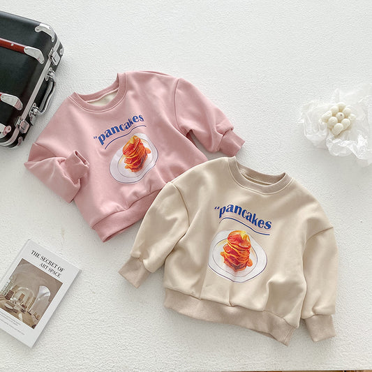 Børne Grafik Print Sweatshirt Stilla