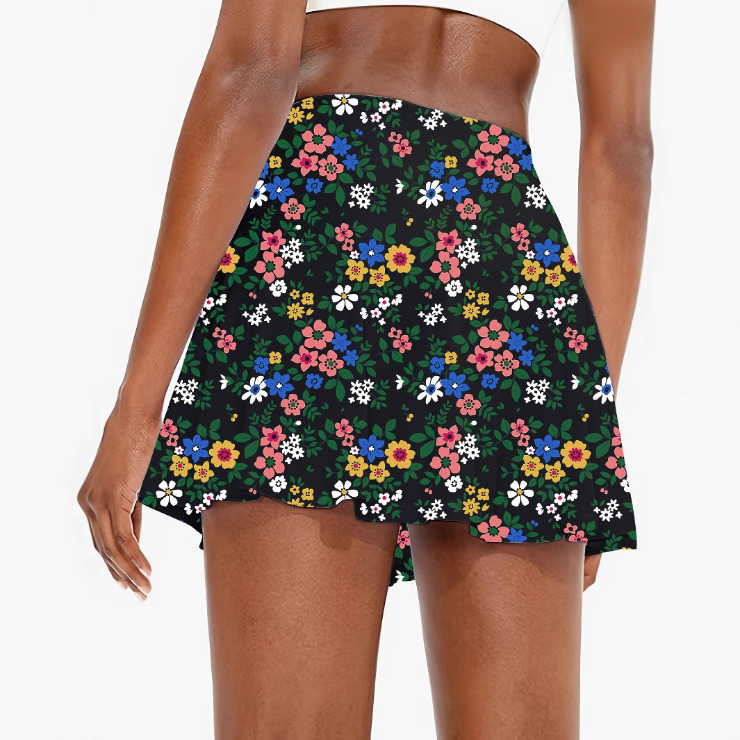 Dame Active Wear Blomsterkjole Stilla