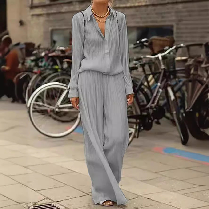 Dame Elegant Faldedragt Sæt Stilla