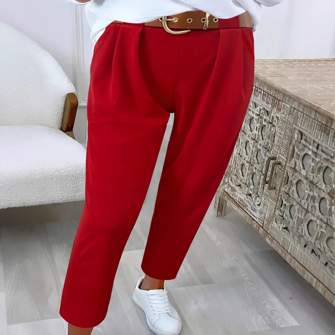 Dame elegant høj talje bukser Stilla