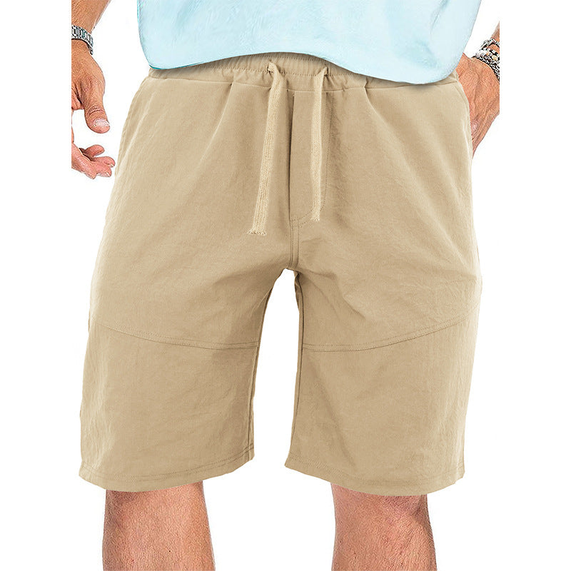 Herrer behagelige Sweatshorts med elastisk talje og praktiske sidelommer Stilla