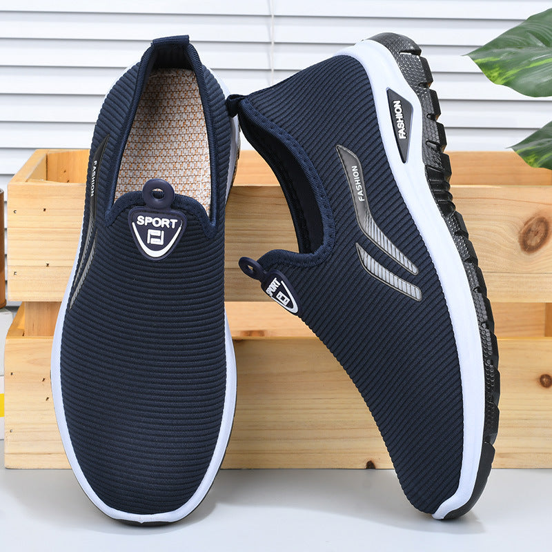 Herrer Sporty Slip-On Sneakers Stilla