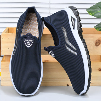 Herrer Sporty Slip-On Sneakers Stilla