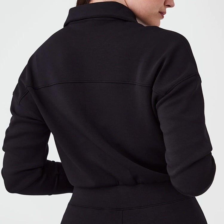 Dame Sporty Jumpsuit med høj krave og praktiske lommer Stilla