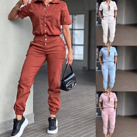 Dame jumpsuit i afslappet stil Stilla